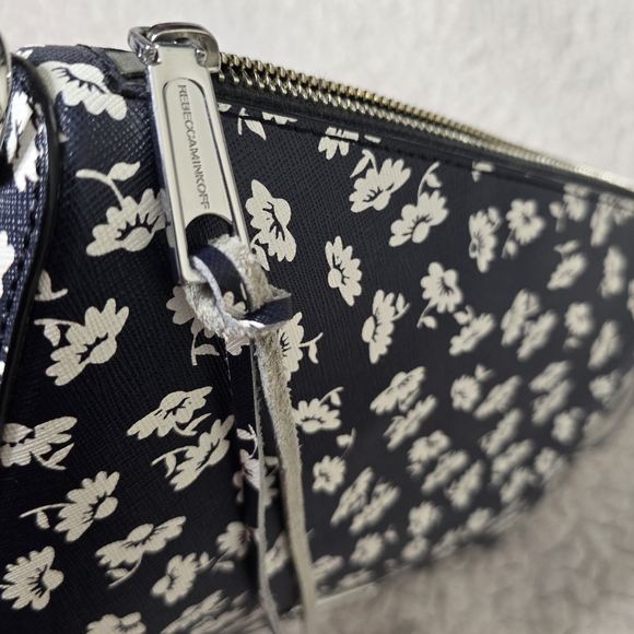 NWOT Rebecca Minkoff Avery Crossbody Bag/Clutch Saffiano Leather Floral Print - Picture 3 of 13